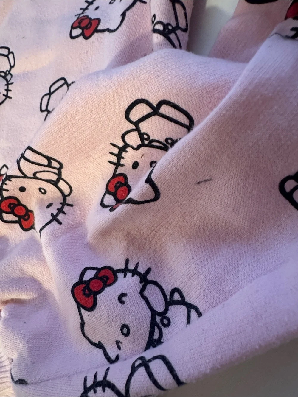 Hello Kitty Pink All-Over Character Sweat suit